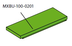 Ізоляція верхньої частини 2 TXN225 - MXBU-100-0201-RAL6018
